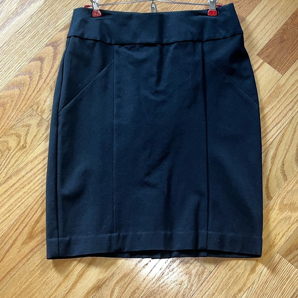 New Banana Republic Black Pencil Skirt Women’s Size 6 Classic